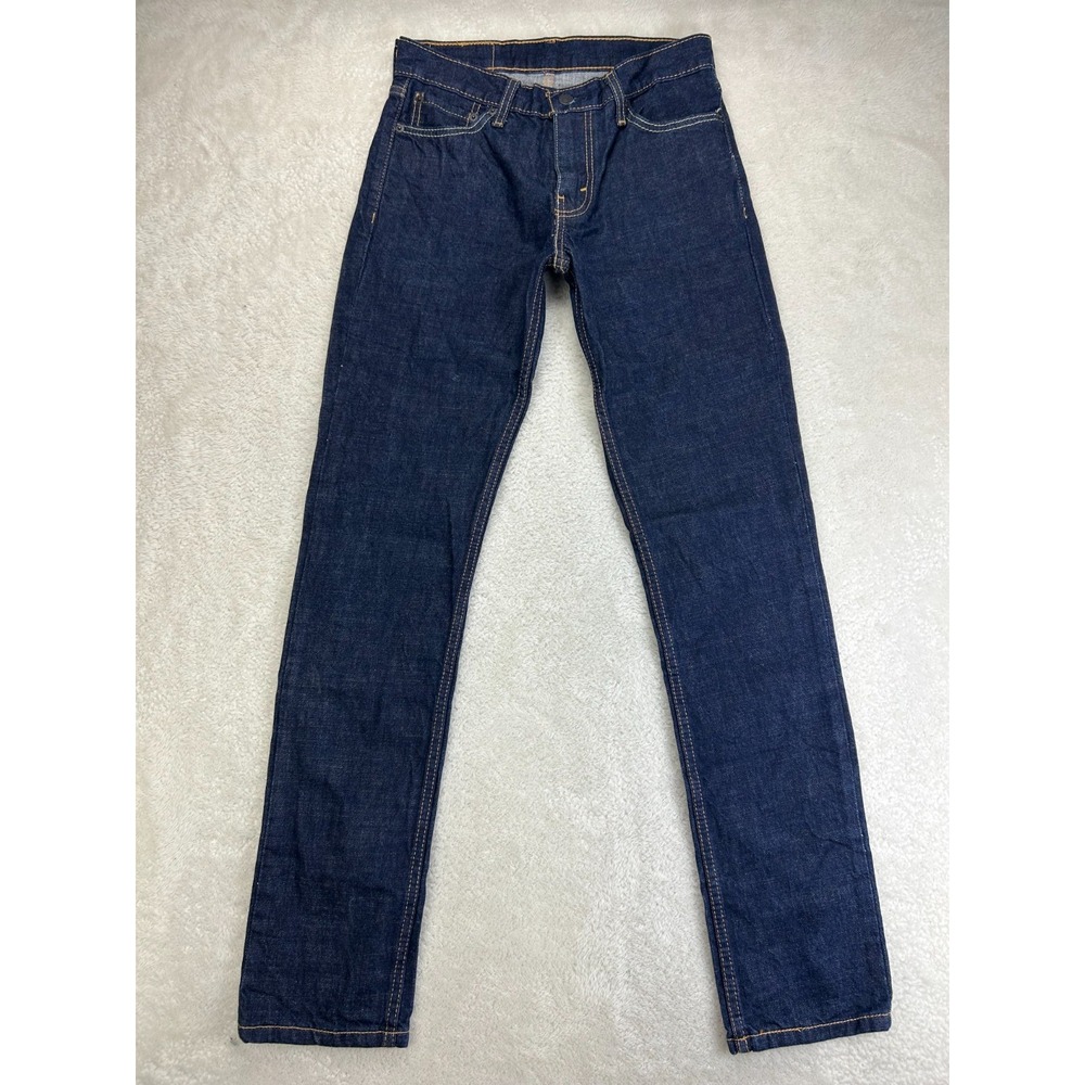 Levi's 511 Straight Slim Fit Jeans Mens 30x32 Indigo Blue Denim Low Rise Outdoor